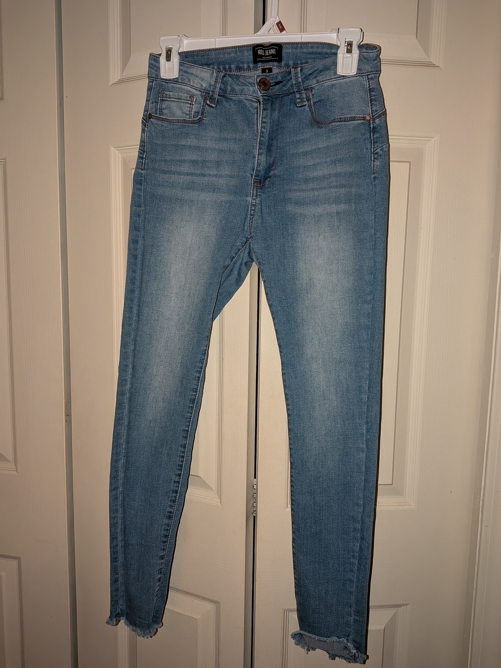 Iris Jeans Light Blue High-Rise Skinny Jeans